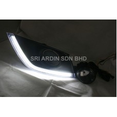 Nissan Almera 15-17 Fog Lamp Cover w Bar